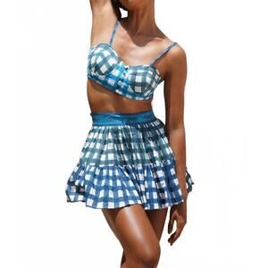 NEW MO MAYA cielo bralette in blue